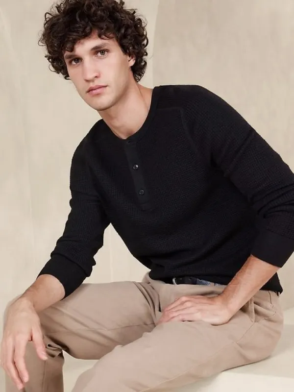 Sante Merino Henley Sweater sold by Banana Republic
