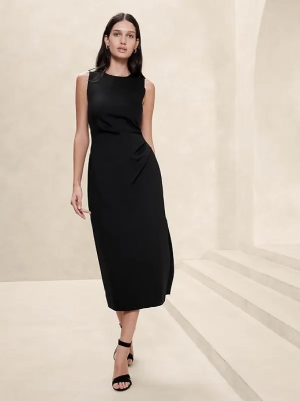 Hera Scuba Midi Dress sold by Banana Republic