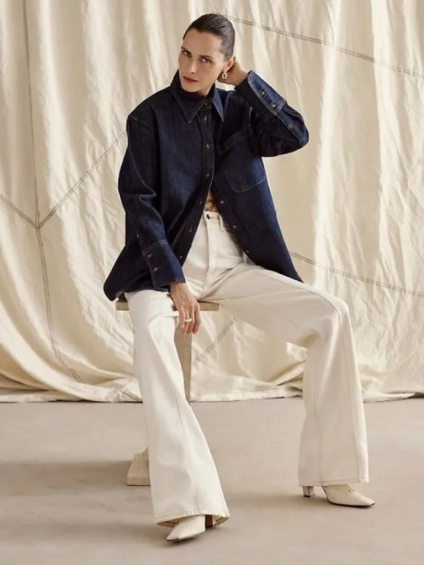 The Oversized Denim Shirt sold by Banana Republic