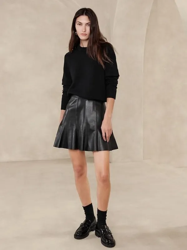 Demi Cotton-Silk Sweater sold by Banana Republic