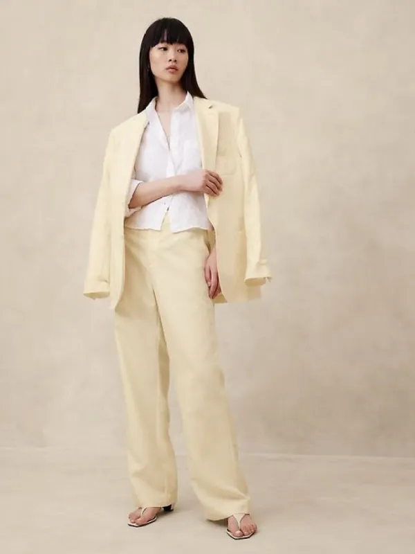 Arcata Tencel-Linen Easy Pant sold by Banana Republic