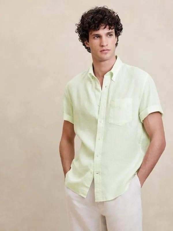 Castelletto Linen Shirt sold by Banana Republic