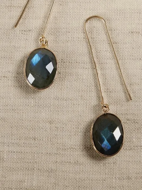 Stone Drop Earrings | Aureus + Argent sold by Banana Republic