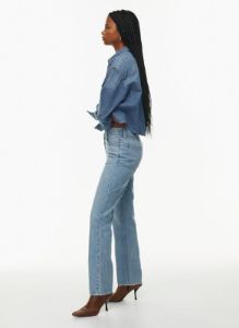 the 90s joni lo-rise loose jean sold by Aritzia