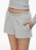 cozy fleece boyfriend lo-rise mini short sold by Aritzia