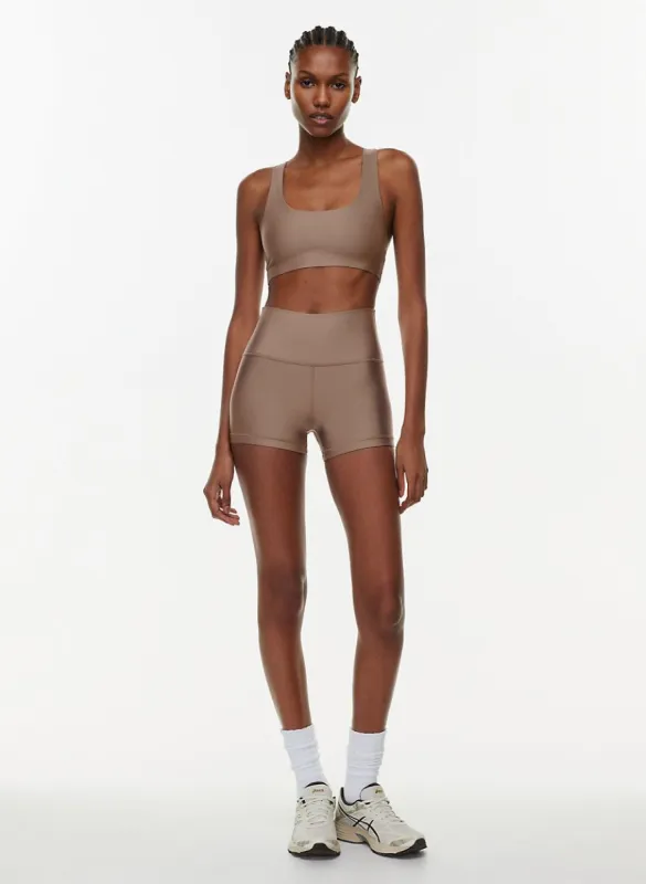 GLOSSFORM™ NEW CHEEKY HI-RISE 3" SHORT sold by Aritzia