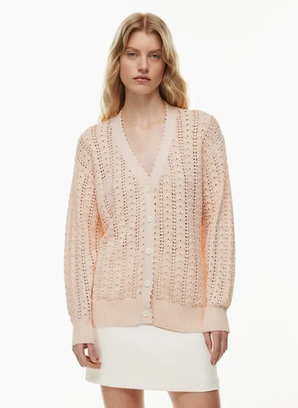 reverence cardigan sold by Aritzia