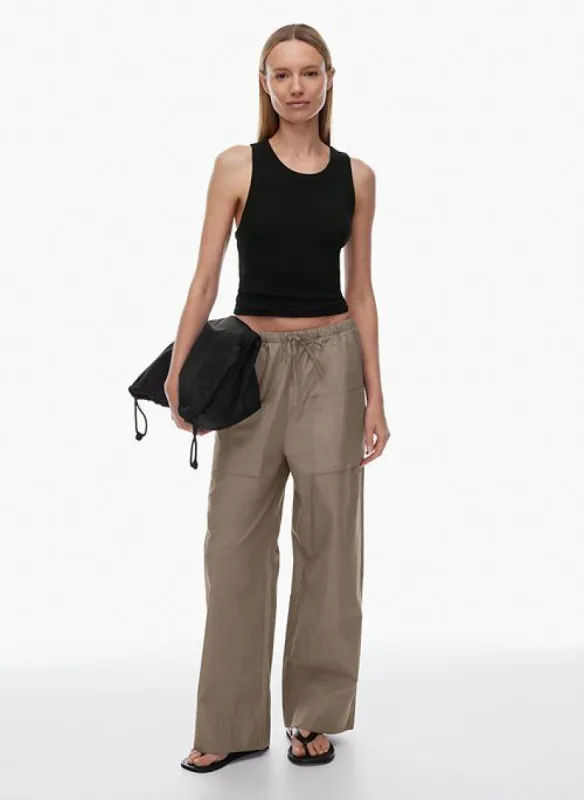 system poplin pant sold by Aritzia