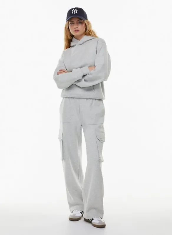 cozy fleece mega cargo™ cinch sweatpant sold by Aritzia