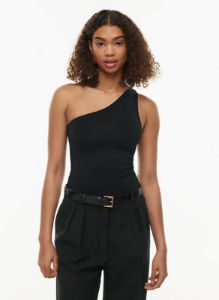 contour one-shoulder top sold by Aritzia