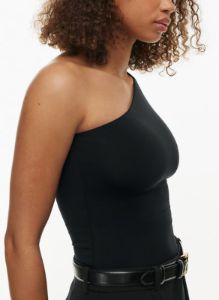 contour one-shoulder top sold by Aritzia