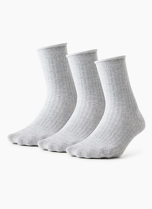 teatime crew sock 3-pack sold by Aritzia