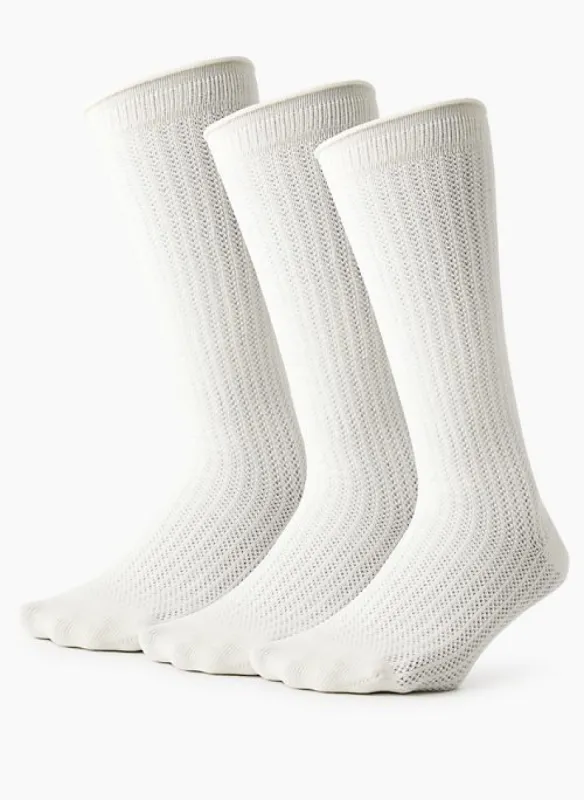 teatime knee-high sock 3-pack sold by Aritzia