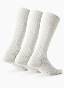 teatime knee-high sock 3-pack sold by Aritzia