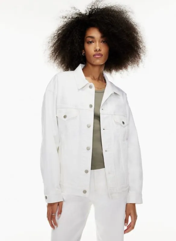 the ali denim jacket sold by Aritzia