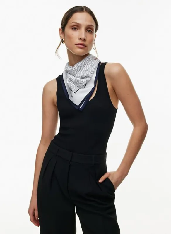 elite silk large scarf sold by Aritzia