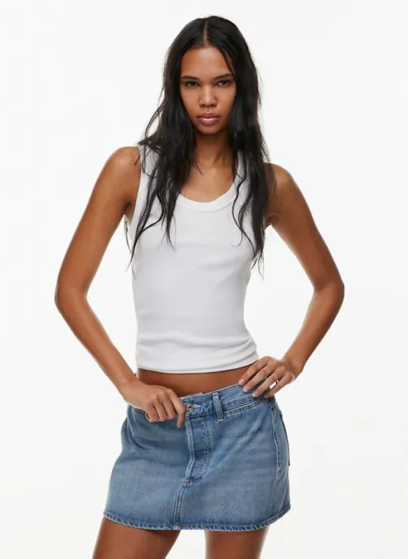 rosie jean skirt sold by Aritzia