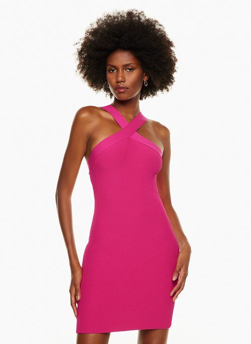 sculpt knit criss cross dress sold by Aritzia product image thumbnail 4