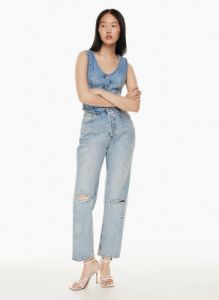 the joni high rise loose 29l sold by Aritzia
