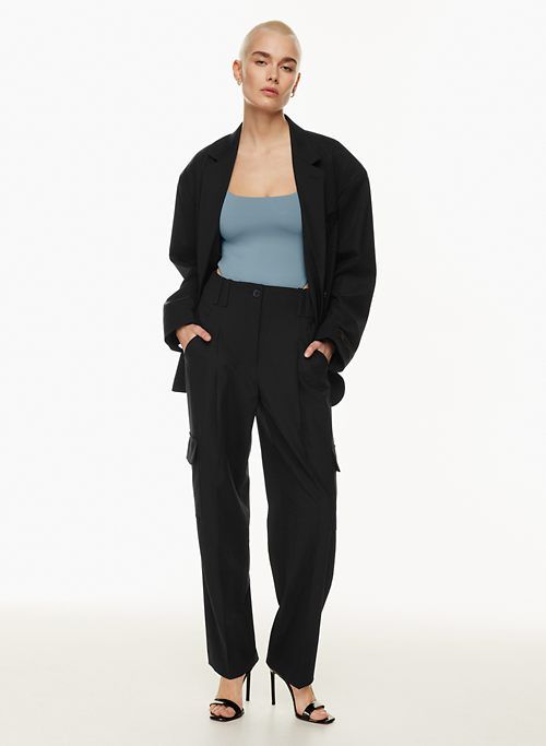 contour squareneck high-leg bodysuit sold by Aritzia product image thumbnail 2