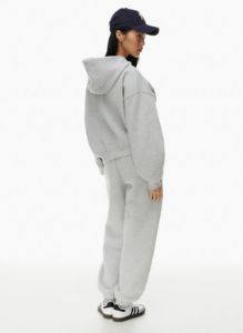 cozy fleece mega drop shoulder 1/2 zip hoodie sold by Aritzia