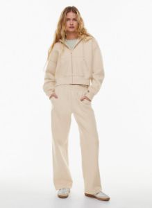 cozy fleece mega barrel sweatpant sold by Aritzia