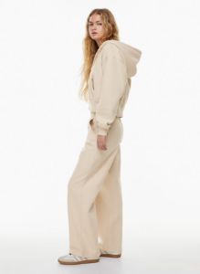 cozy fleece mega barrel sweatpant sold by Aritzia