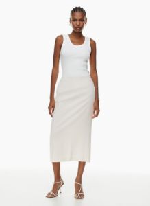 immaculate skirt sold by Aritzia