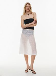 purity tube top sold by Aritzia