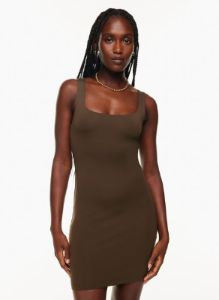 contour squareneck mini dress sold by Aritzia