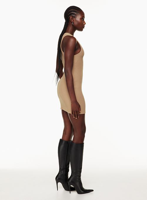 sculpt knit racer mini dress sold by Aritzia product image thumbnail 4