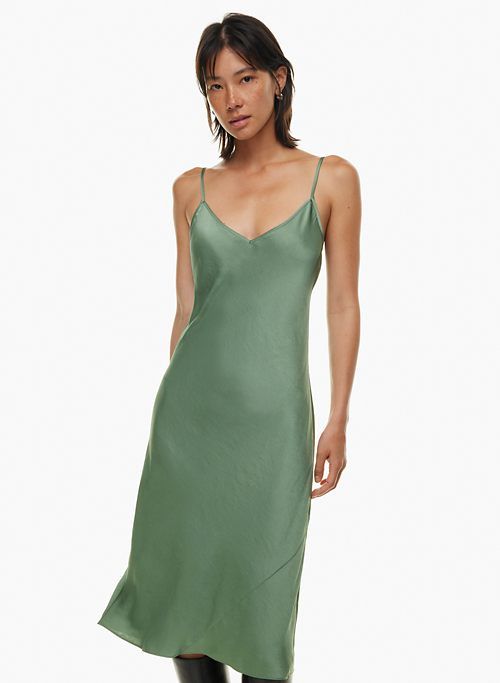 only slip satin midi dress sold by Aritzia product image thumbnail 2