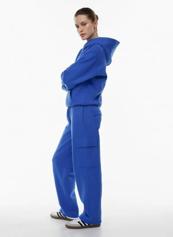 cozy fleece mega cargo™ sweatpant sold by Aritzia