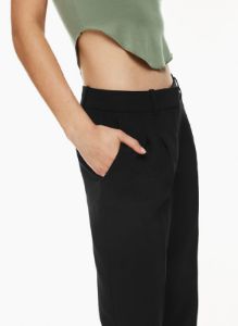 Aritzia Women's The Effortless Pant Lo-Rise in Black size 8 sold by Aritzia