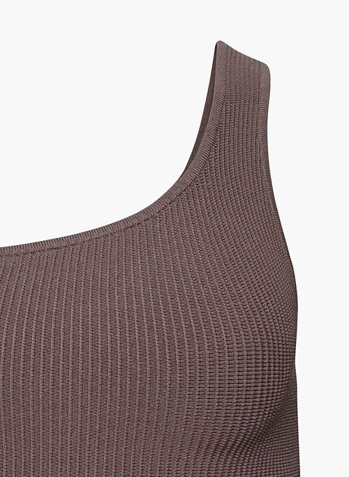 sculpt knit one-shoulder cropped tank sold by Aritzia product image thumbnail 6