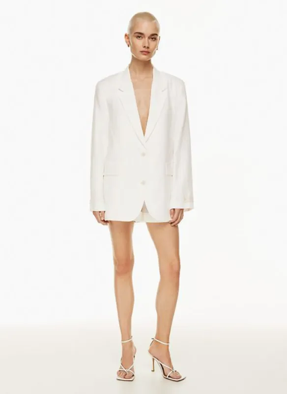 new agency linen blazer sold by Aritzia