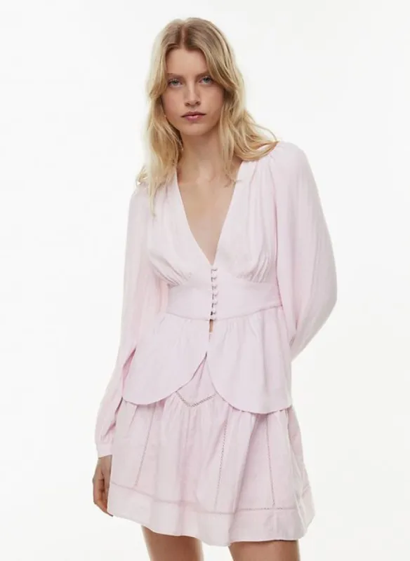 sardinia blouse sold by Aritzia