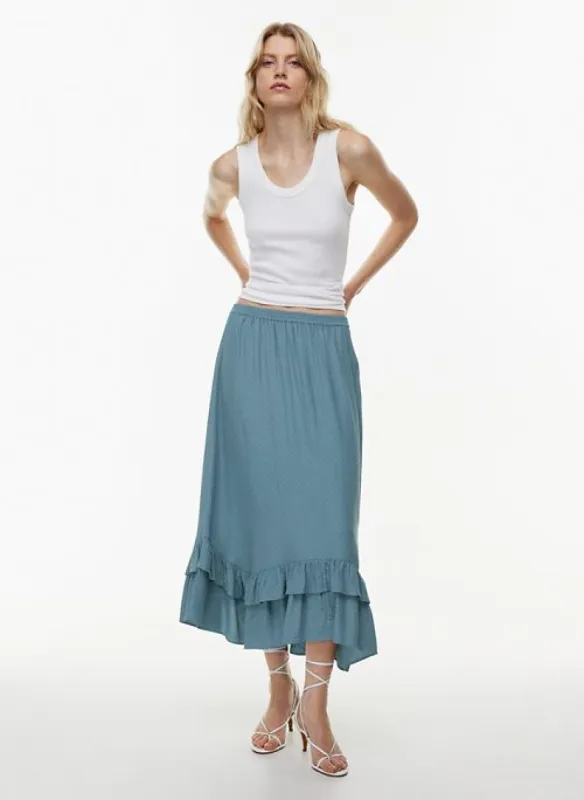 spritz skirt sold by Aritzia