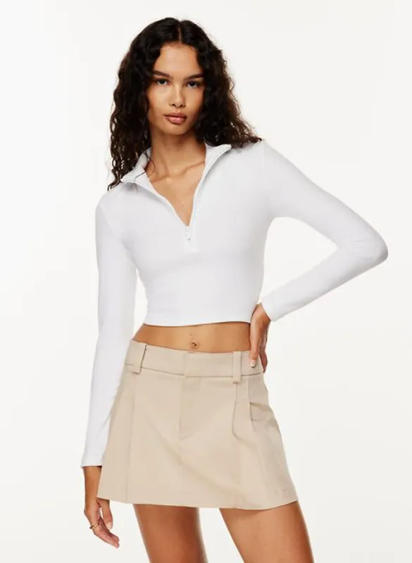 besthug™ monarch 1/2 zip longsleeve sold by Aritzia