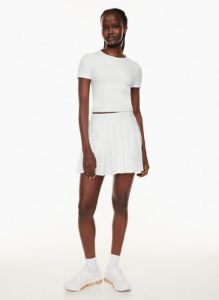 tnamove™ overhand pleated skirt sold by Aritzia