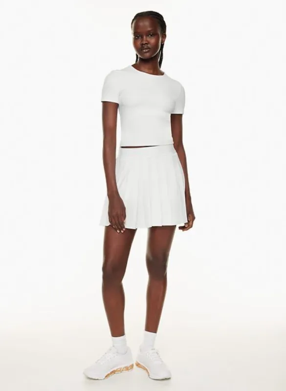 tnamove™ overhand pleated skirt sold by Aritzia
