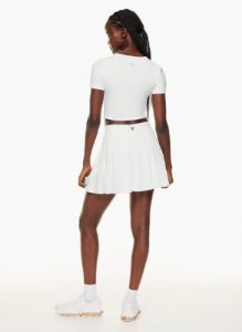 tnamove™ overhand pleated skirt sold by Aritzia