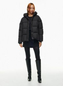 crown puffer sold by Aritzia