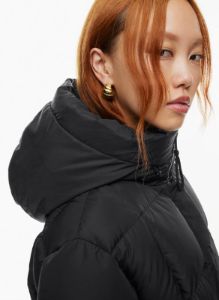 crown puffer sold by Aritzia