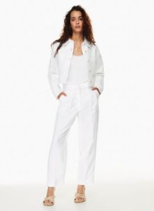 carrot linen pant sold by Aritzia