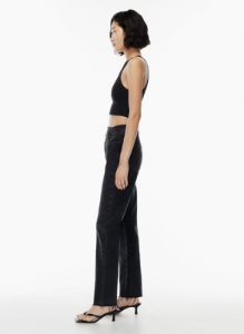 criss cross straight jean sold by Aritzia