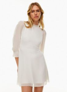 swept dress sold by Aritzia