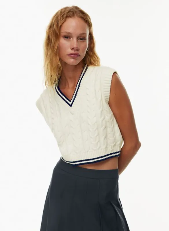 winston sweater vest sold by Aritzia