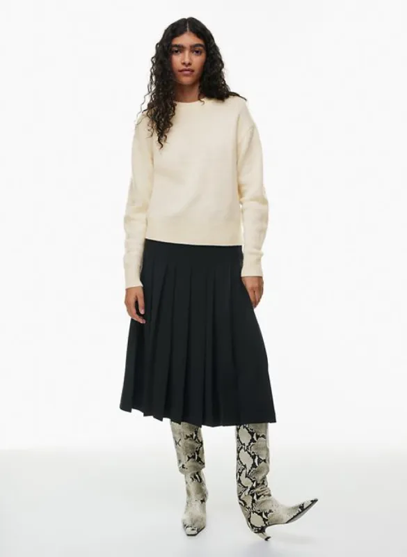luxe cashmere maria sweater sold by Aritzia