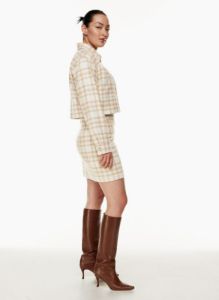 patio mini skirt sold by Aritzia